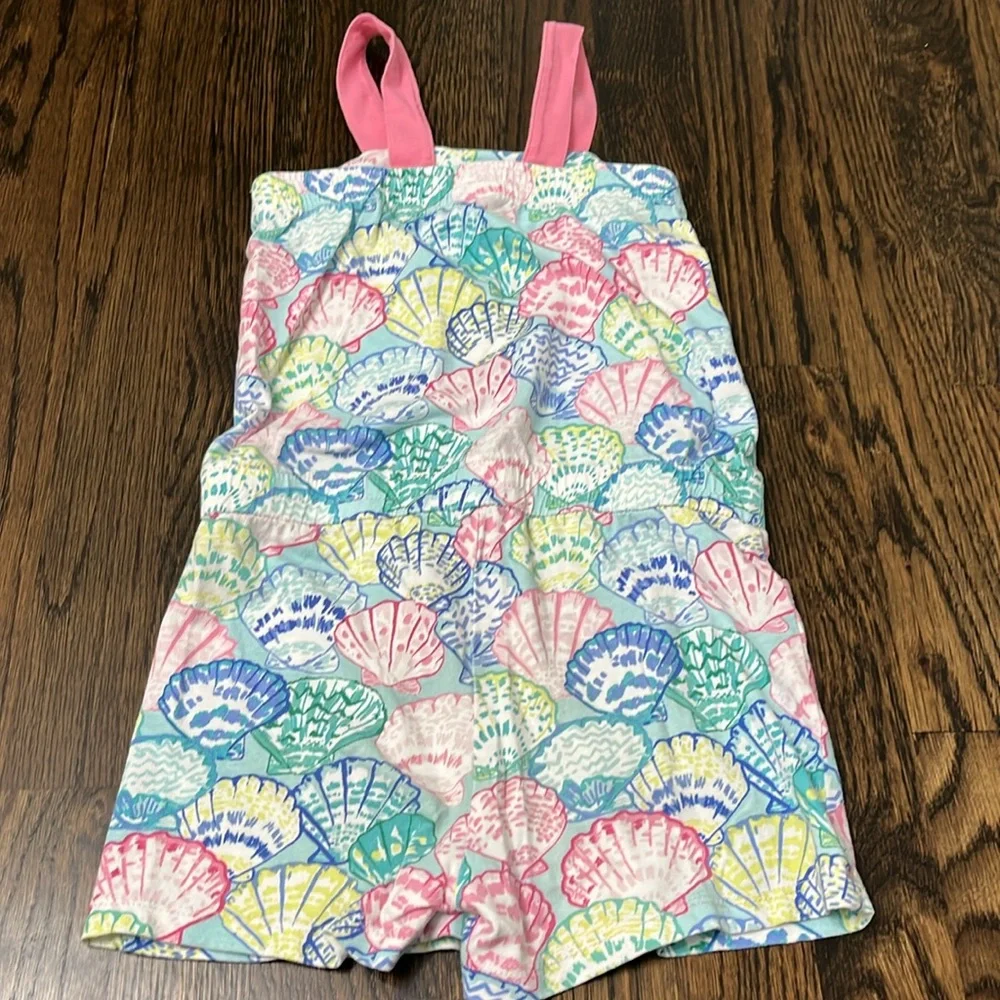 Gymboree Seashell Print Romper size 4